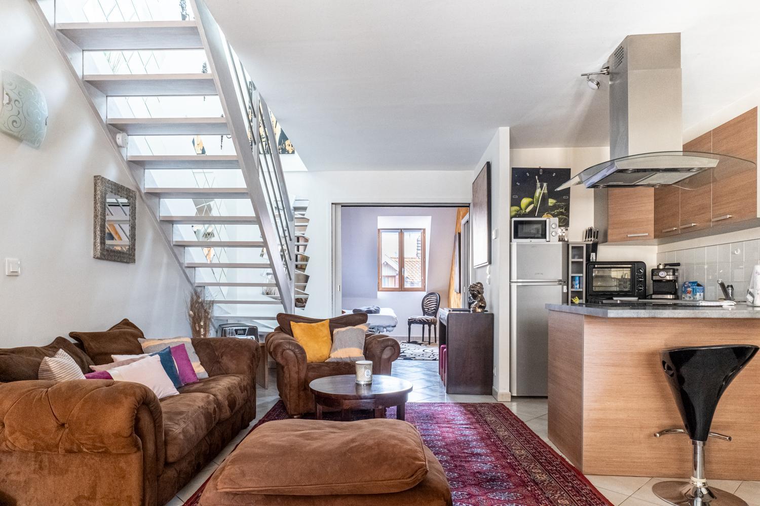 Carnot Duplex, Spacieux 3 Pieces Avec 2 Chambres Sur Les Rue Pietonnes Анси Экстерьер фото