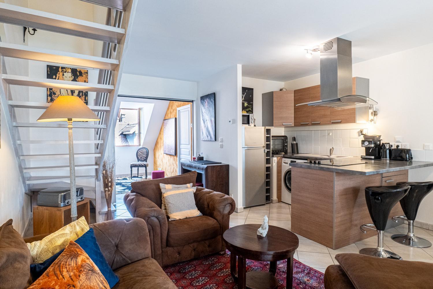 Carnot Duplex, Spacieux 3 Pieces Avec 2 Chambres Sur Les Rue Pietonnes Анси Экстерьер фото